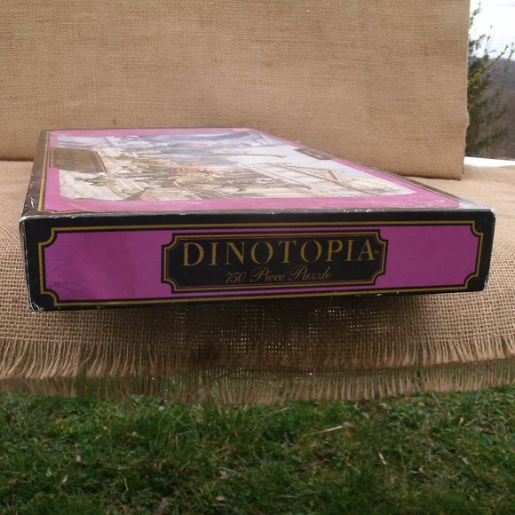 Dinotopia Dinosaur Parade 750 Piece Puzzle - Picture 16 of 16